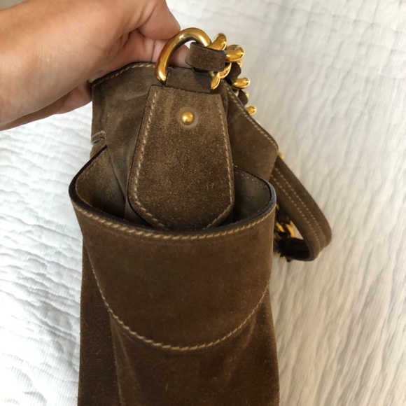 Suede Prada Purse - Picture 4 of 11